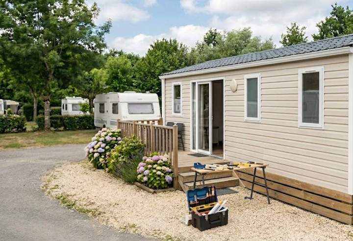Réparation électrique mobil-home Royan